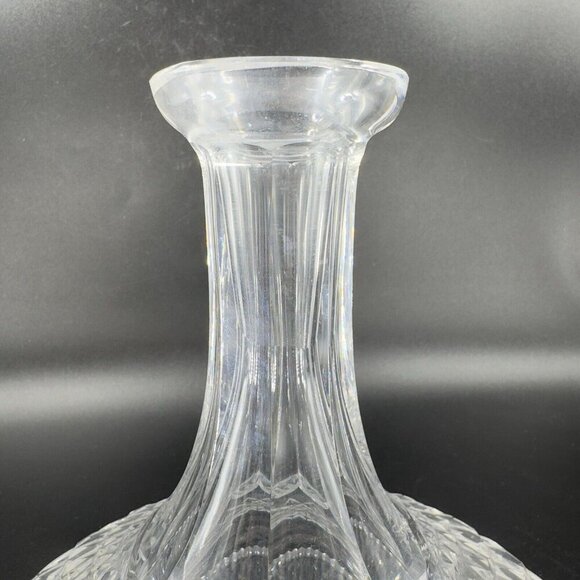 Waterford Clear Crystal Glass Liquor Decanter Stopper Container Heavy Elegant - Picture 11 of 15